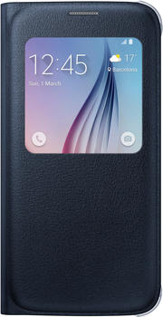 Samsung S-View Cover PU schwarz (Galaxy S6)