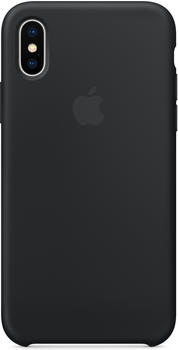 Apple Silikon Case (iPhone X) schwarz