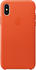 Apple Leder Case (iPhone X)