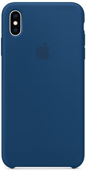 Apple Silikon Case (iPhone XS Max) horizontblau