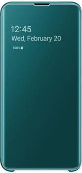 Samsung Clear View Cover (Galaxy S10e) grün
