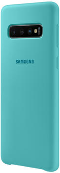 Samsung Silicone Cover (Galaxy S10) grün