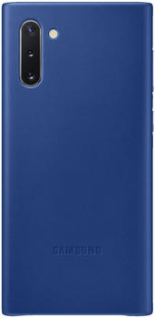 Samsung Leder Wallet Cover (Galaxy Note 10) blau