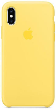 Apple Silikon Case (iPhone XS Max) Kanariengelb