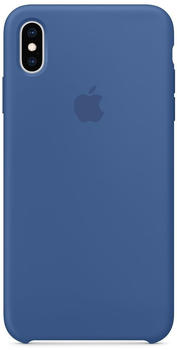 Apple Silikon Case (iPhone XS Max) Delftblau