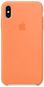Apple Silikon Case (iPhone XS Max) Papaya