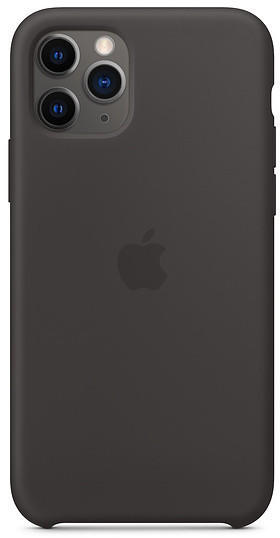 Apple Silikon Case (iPhone 11 Pro) schwarz