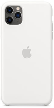 Apple Silikon Case (iPhone 11 Pro Max) Weiß