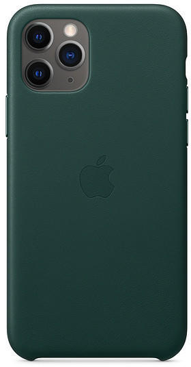 Apple Leder Case (iPhone 11 Pro) Waldgrün