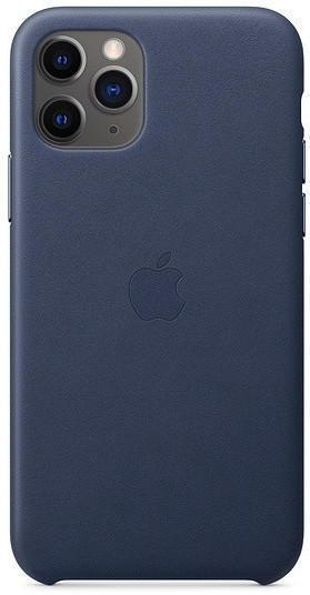 Apple Leder Case (iPhone 11 Pro) Mitternachtsblau