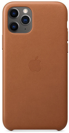 Apple Leder Case (iPhone 11 Pro) Sattelbraun