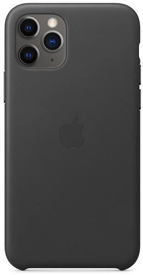 Apple Leder Case (iPhone 11 Pro) Schwarz