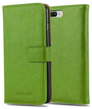 Cadorabo Flip Case für Apple iPhone 8 PLUS / 7 PLUS / 7S PLUS in GRAS GRÜN