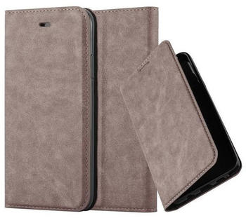 Cadorabo Flip Case für Apple iPhone XR in KAFFEE BRAUN