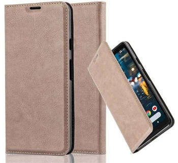 Cadorabo Flip Case für Google Pixel 2 XL in KAFFEE BRAUN