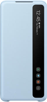 Samsung Clear View Cover (Galaxy S20 Plus) blau