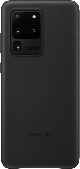 Samsung Leder Cover (Galaxy S20 Ultra) schwarz
