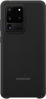 Samsung Silicone Cover (Galaxy S20 Ultra) schwarz