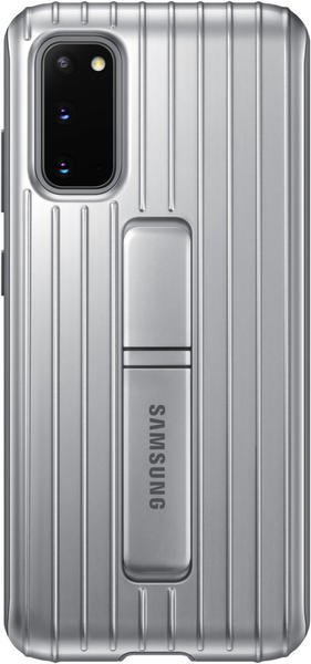 Samsung Protective Standing Cover (Galaxy S20) Silver