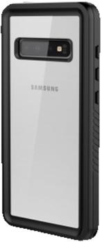 Black Rock 360° Hero Cover für Samsung Galaxy S10+ Transparent/Schwarz