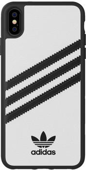 Adidas Backcover Moulded (iPhone Xs Max) Wei&szlig;