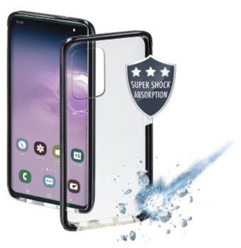 Hama Protector Cover für Samsung Galaxy S20 Ultra 5G Transparent,Schwarz
