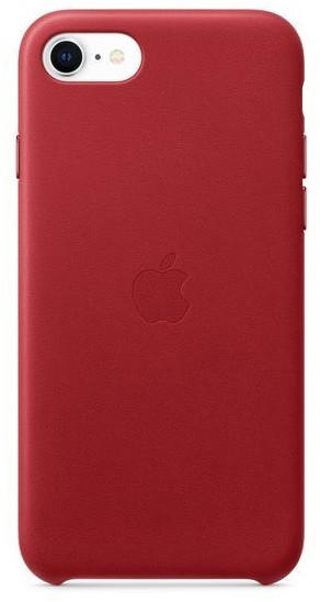 Apple Leder Case (iPhone SE 2020) RED