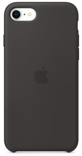 Apple Silikon Case (iPhone SE 2020) Schwarz