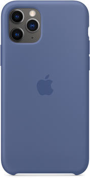 Apple Silikon Case (iPhone 11 Pro) Leinenblau