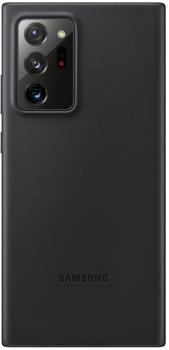 Samsung Leder Backcover (Galaxy Note 20 Ultra) Schwarz