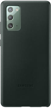 Samsung Leder Backcover (Galaxy Note 20) Gr&uuml;n