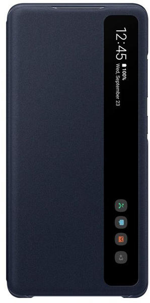 Samsung Clear View Cover (Galaxy S20 FE) Blau