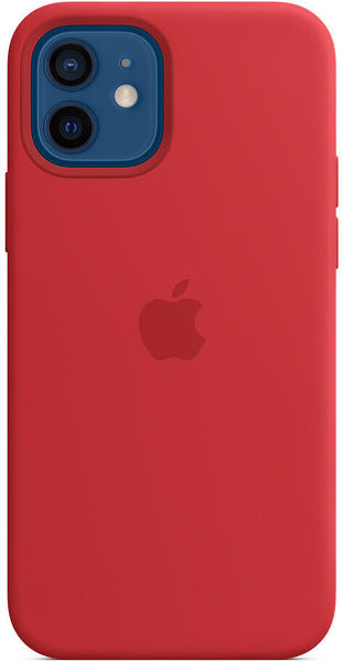Apple Silikon Case mit MagSafe (iPhone 12/12 Pro) RED