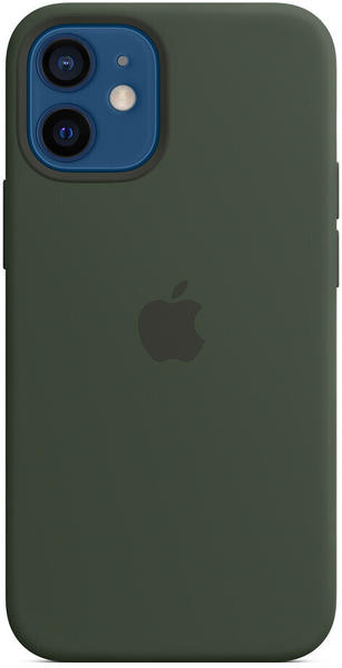 Apple Silikon Case mit MagSafe (iPhone 12 mini) Zyperngrün