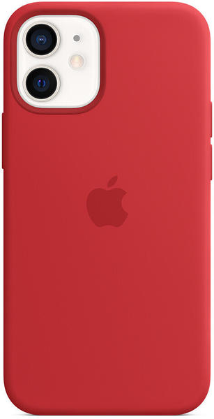 Apple Silikon Case mit MagSafe (iPhone 12 mini) RED