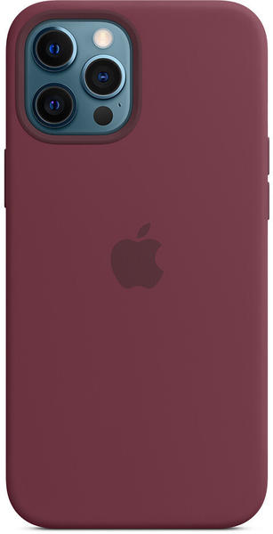 Apple Silikon Case mit MagSafe (iPhone 12 Pro Max) Pflaume