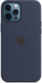 Apple Silikon Case mit MagSafe (iPhone 12 Pro Max) Dunkelmarine