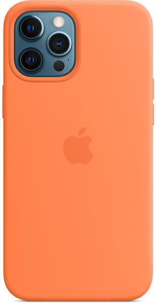 Apple Silikon Case mit MagSafe (iPhone 12 Pro Max) Kumquat