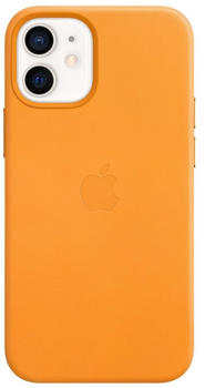 Apple Leder Case mit MagSafe (iPhone 12 mini) California Poppy