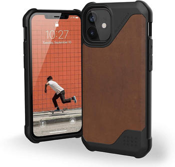Urban Armor Gear Metropolis LT Case (iPhone 12 Mini) Leather Brown