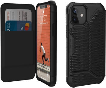 Urban Armor Gear Metropolis Case (iPhone 12 mini) FIBR ARMR Black