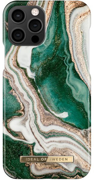 iDeal of Sweden Fashion Back Case für das iPhone 12 (Pro) - Golden Jade Marble