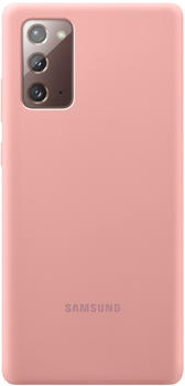 Samsung Silicone Cover (Galaxy Note 20) Copper Brown