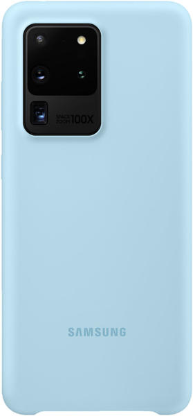 Samsung Silicone Cover (Galaxy S20 Ultra) blau