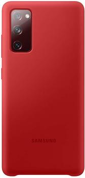 Samsung Silicone Cover (Galaxy S20 FE) Rot