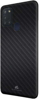 Black Rock Ultra Thin Iced Handyhülle für Samsung Galaxy A21s Flex Carbon