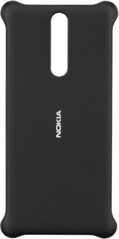 Nokia Soft Touch Case CC-801 (Nokia 8) schwarz
