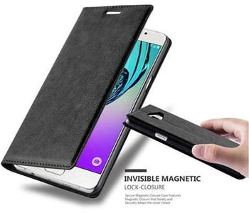 Cadorabo Hülle für Samsung Galaxy A5 2016 in NACHT SCHWARZ