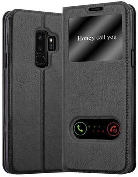 Cadorabo Hülle für Samsung Galaxy S9 PLUS in KOMETEN SCHWARZ