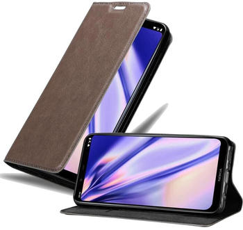 Cadorabo Hülle für Nokia 8.1 2018 in KAFFEE BRAUN